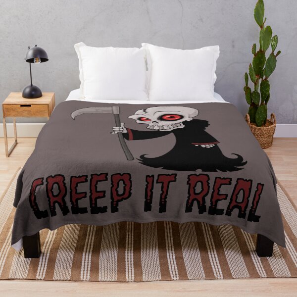 Item preview, Creep It Real Cute Grim Reaper designed and sold by fizzgig.