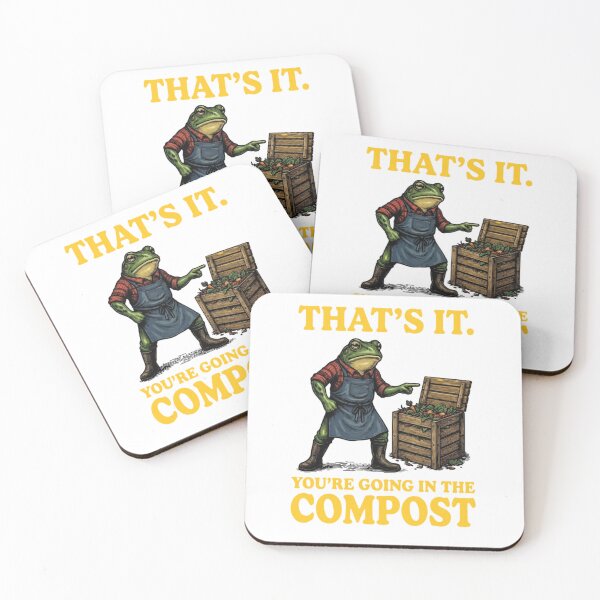 Item preview, That's It You're Going in The Compost designed and sold by Ali-printshop.