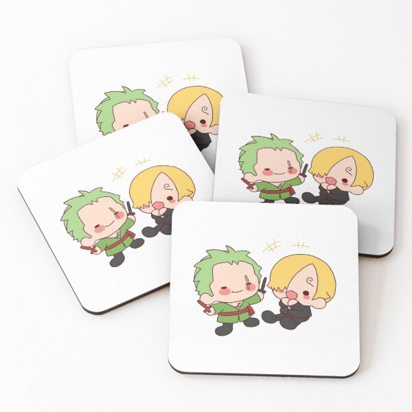 Artikelvorschau, Zoro und Sanji Rivalität Chibi entworfen und verkauft von Snowdog-Art.