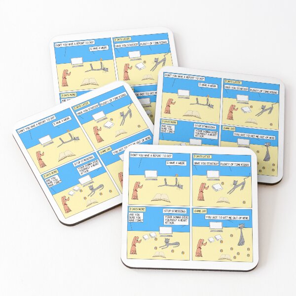 Item preview, Tomorrow | Humor Procrastination Webcomic | El Boxa designed and sold by ElBoxa.