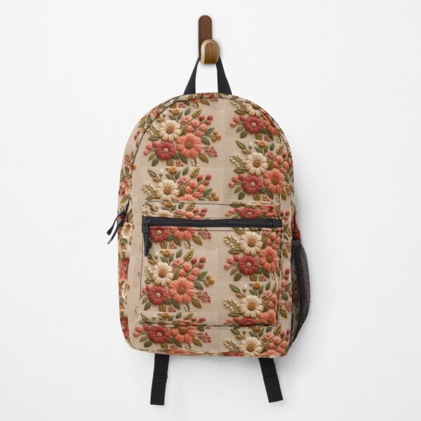 Item preview, Autumn Bloom Floral Embroidery Pattern designed and sold by Angel Wings It.