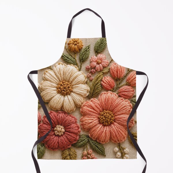 Item preview, Autumn Bloom Floral Embroidery Pattern designed and sold by Angel Wings It.