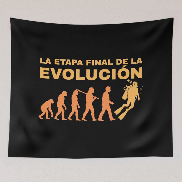 Item preview, Diver Evolution Spanish Design designed and sold by Meandmyshop.