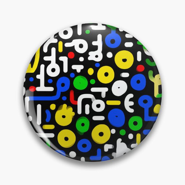 Item preview, Retro Abstract Doodle Pattern designed and sold by Nurple Art.