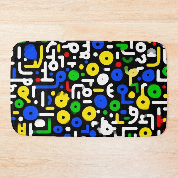 Item preview, Retro Abstract Doodle Pattern designed and sold by Nurple Art.