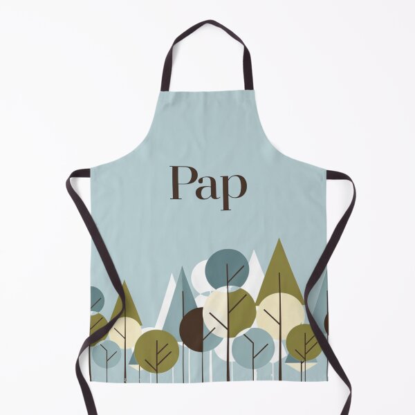 Item preview, Minimal forest illustration with stylized trees and text designed and sold by Rue Market.