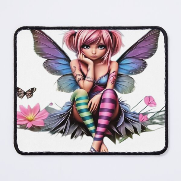 Item preview, Neon Goth Fairy - Digital Character Art designed and sold by Designs by kp .