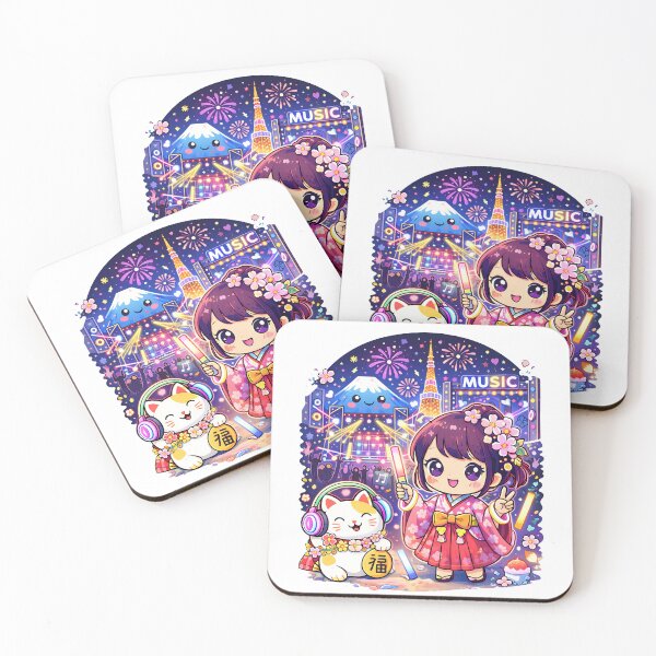 Item preview, Kawaii Japan Music Festival | Cute Anime Sakura Concert Aesthetic designed and sold by Digital Culture Studio.