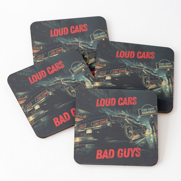 Item preview, Loud Cars Bad Guys designed and sold by JapanStyleMerch.