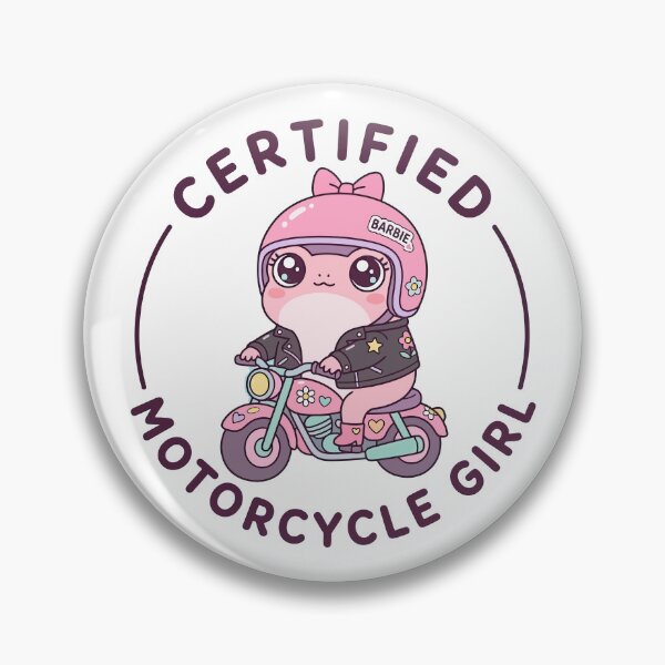 Item preview, certified motorcycle girl designed and sold by PrincessLavinia.