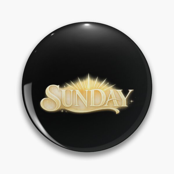 Item preview, SUNDAY Celestial Luxury Typography Design designed and sold by MartBook.