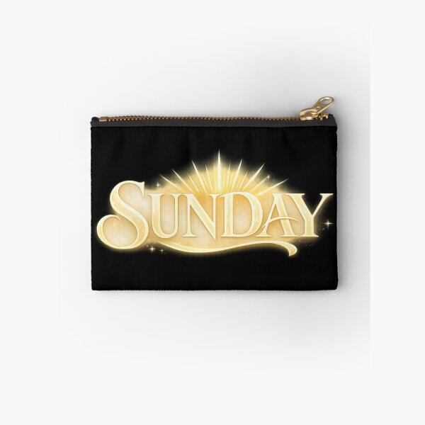 Item preview, SUNDAY Celestial Luxury Typography Design designed and sold by MartBook.