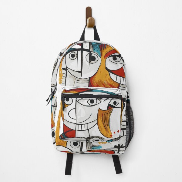 Item preview, Self-Talk: Abstract cubism Faces Collage designed and sold by Lifer Art and Design.