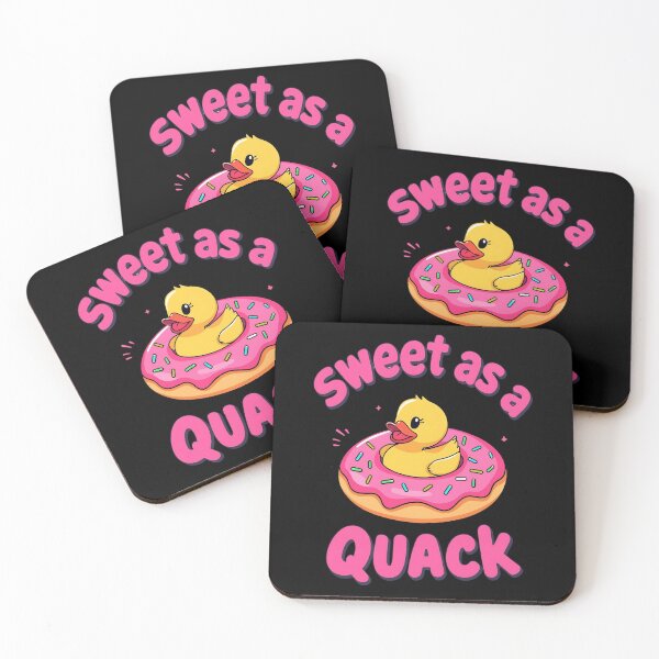 Item preview, Donut Duck – Sweet as a Quack Cute Funny Duck designed and sold by RubberQuack.