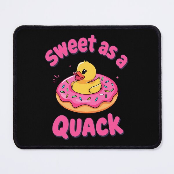 Item preview, Donut Duck – Sweet as a Quack Cute Funny Duck designed and sold by RubberQuack.