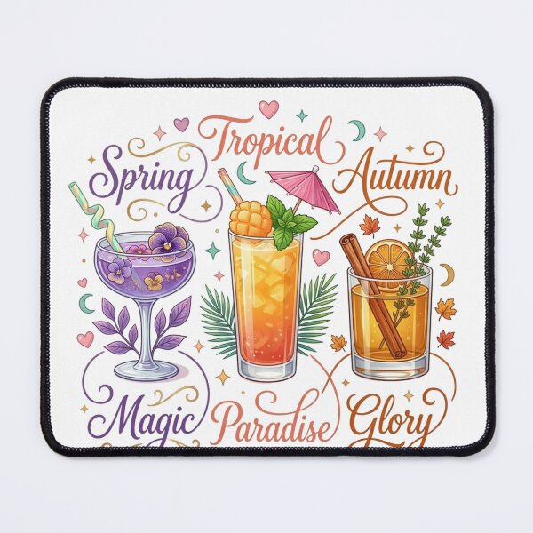 Item preview, Seasonal Magic - Tropical Paradise & Autumn Glory Art designed and sold by PeplumiArt.
