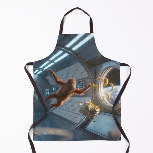 Item preview, Baby Orangutan Astronaut in Space designed and sold by Tridentulus.