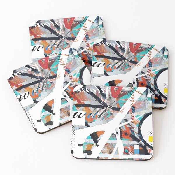 Item preview, Alone with too much Generosity: Abstract Typographic Collage designed and sold by Lifer Art and Design.