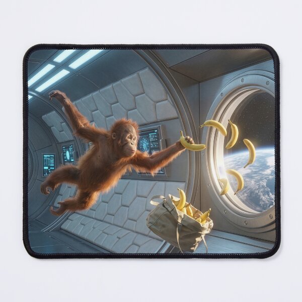 Item preview, Baby Orangutan Astronaut in Space designed and sold by Tridentulus.