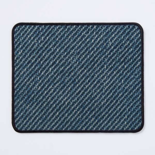 Item preview, Blue Denim Twill Fabric Texture designed and sold by frumixart.