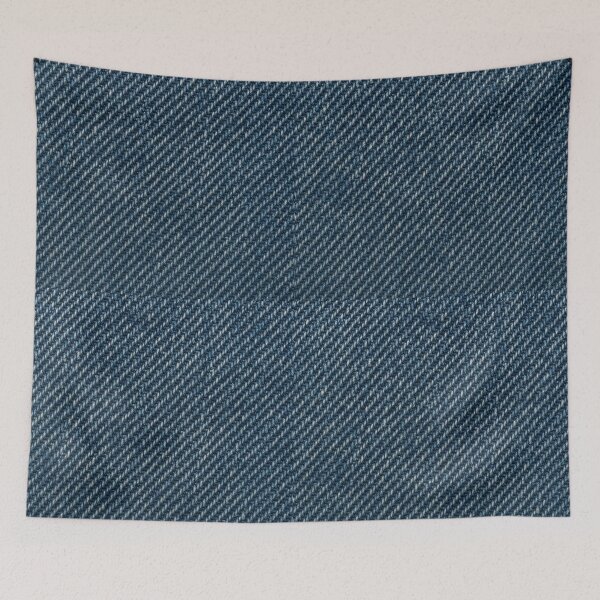 Item preview, Blue Denim Twill Fabric Texture designed and sold by frumixart.
