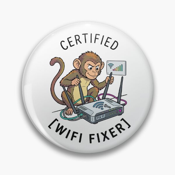 Item preview, Certified Wifi Fixer designed and sold by PrincessLavinia.