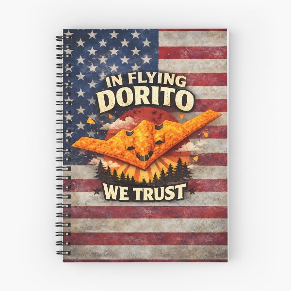 Item preview, In Dorito we trust - B2 bomber meme designed and sold by RockyLambda.