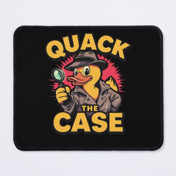 Item preview, Detective Duck – Quack the Case Funny Rubber Duck designed and sold by RubberQuack.