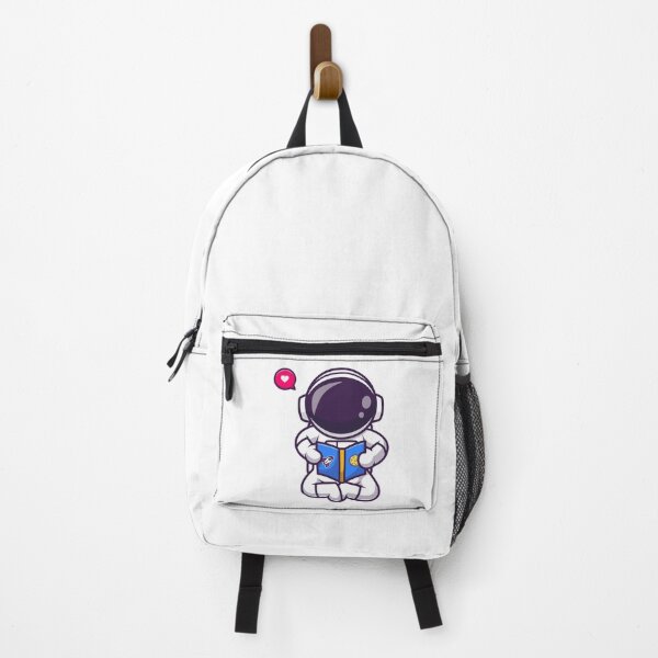 Item preview, Cute Astronaut Sitting and Reading a Book in Space designed and sold by jhofmank.