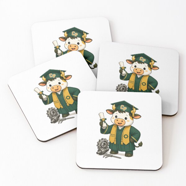 Item preview, Cow Poly (Graduation//Mechanical Engineer) designed and sold by Mr.designer.