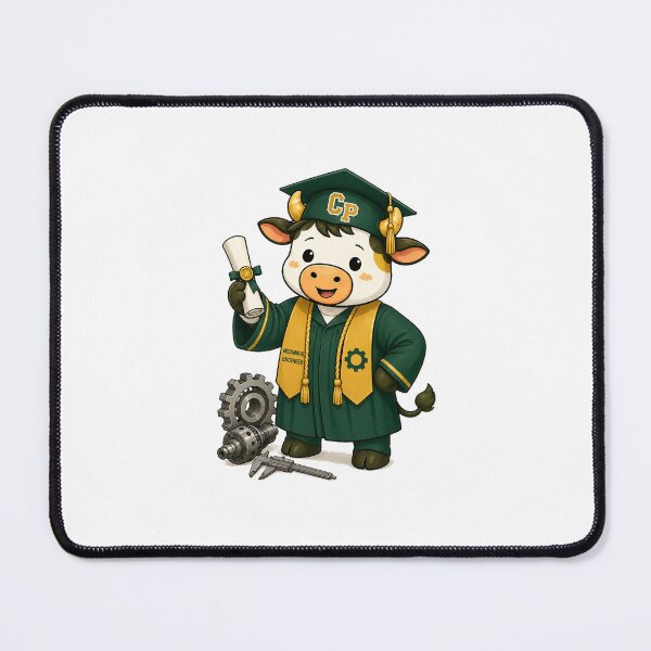 Item preview, Cow Poly (Graduation//Mechanical Engineer) designed and sold by Mr.designer.