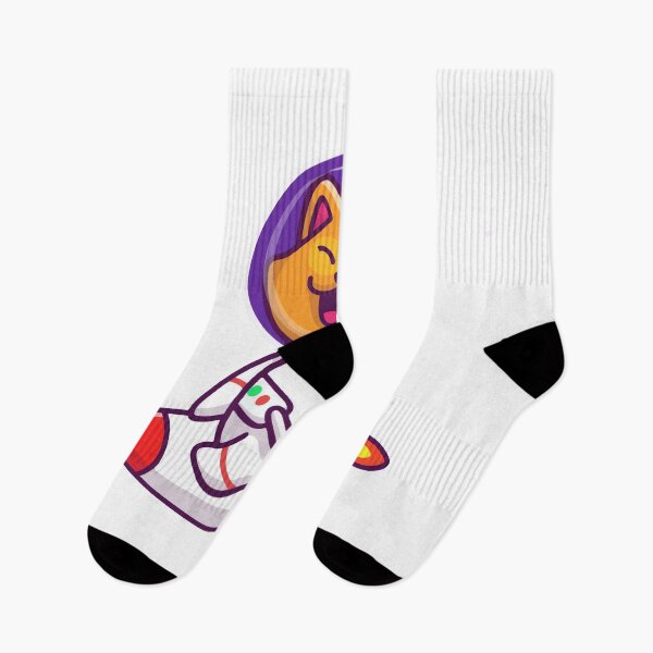 Item preview, Kawaii Cat Astronaut Rocket Ship Space Cat Cartoon designed and sold by jhofmank.