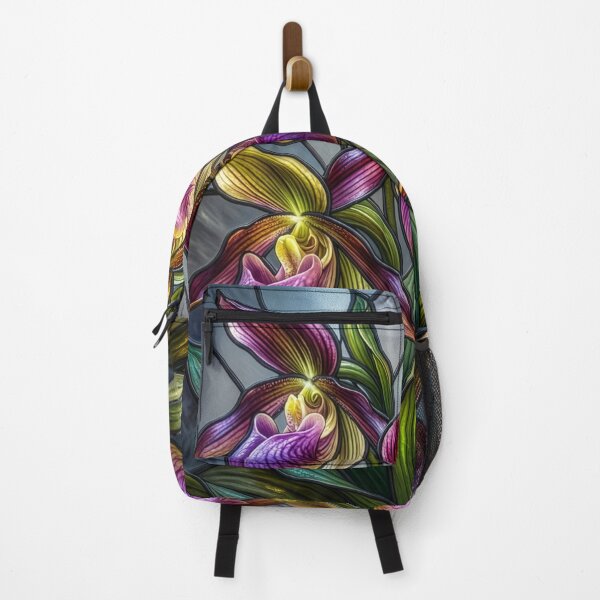 Item preview, Stained Glass Style Orchids designed and sold by Tridentulus.