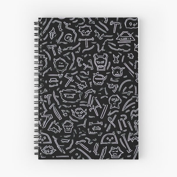 Aperçu de l'œuvre Doodle gothique créée et vendue par Nurple Art.