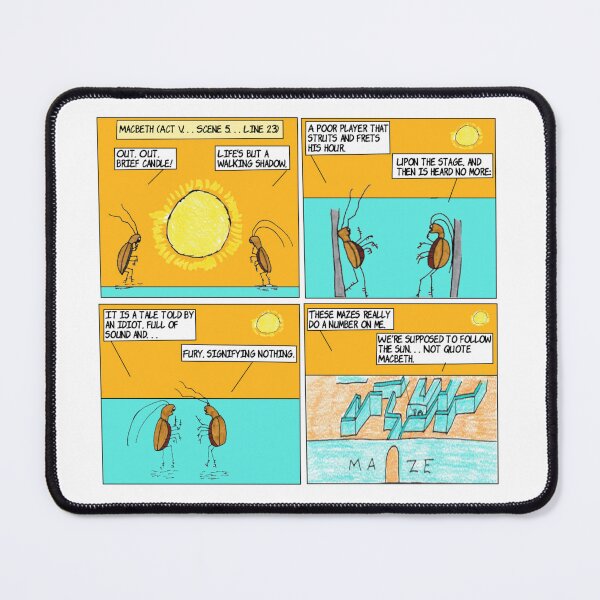 Item preview, Macbeth | Humor Literature Maze Shakespeare Webcomic | El Boxa designed and sold by ElBoxa.