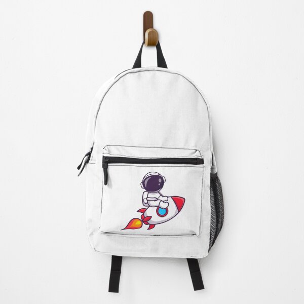 Item preview, Chibi Astronaut Flying Fast On Rocket Ship Space Adventure designed and sold by jhofmank.