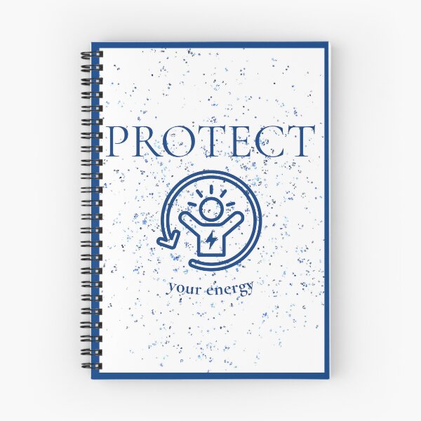 Item preview, Protect Your Energy Spiritual Wellness Blue Icon designed and sold by byLizedesigns.