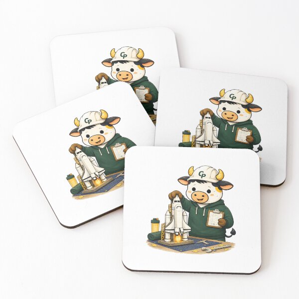 Item preview, Cow Poly (Aerospace Engineer) designed and sold by Mr.designer.