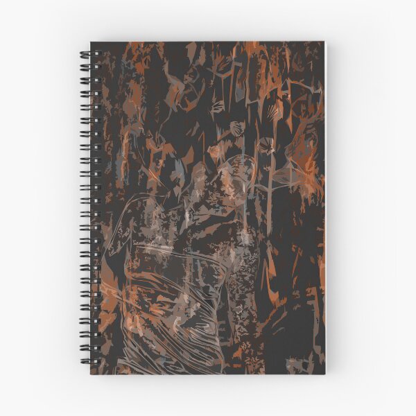 Item preview, OPUS 40 MERMAID. ORANGE/BROWNS. designed and sold by 5hertz.
