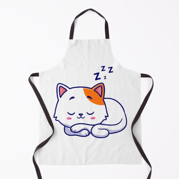 Item preview, Cute Sleeping Cat Curled Up Cat Nap Zzz Cartoon Illustration designed and sold by jhofmank.