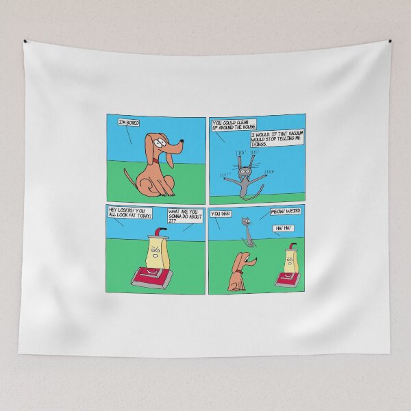 Item preview, The Vacuum | Humor Dog Vacuum Webcomic | El Boxa designed and sold by ElBoxa.