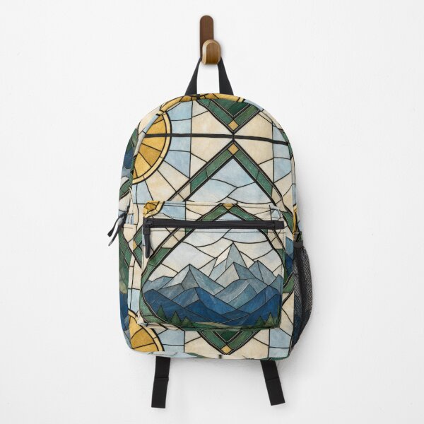 Item preview, Alpine Peaks Stained Glass Pattern designed and sold by Dresut.
