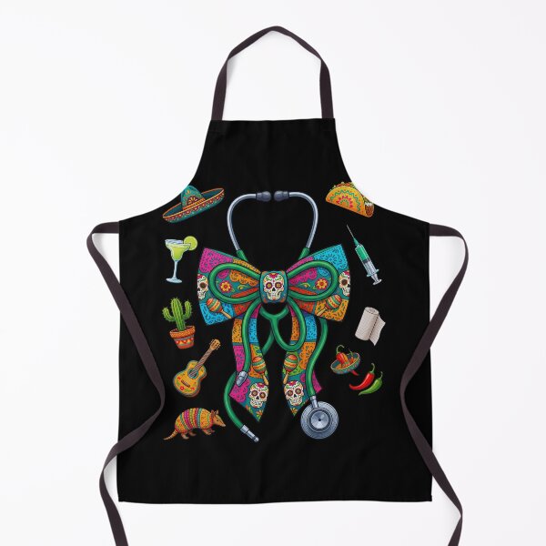 Item preview, Day Of The Dead Mexican Stethoscope Doctor Nurse designed and sold by FormalDehyena.
