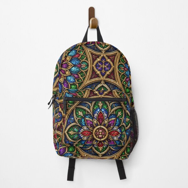 Item preview, Radiant Kaleidoscope Stained Glass Bloom designed and sold by Dresut.