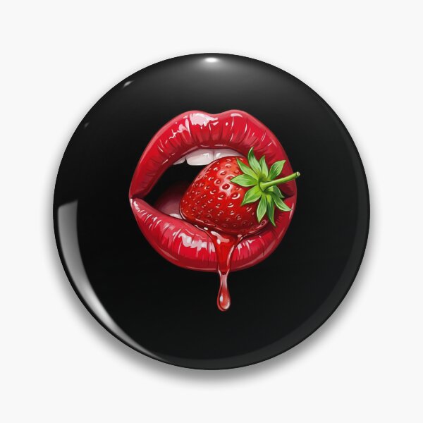 Item preview, Strawberry Lips Glamour Seduction Fruit designed and sold by FormalDehyena.