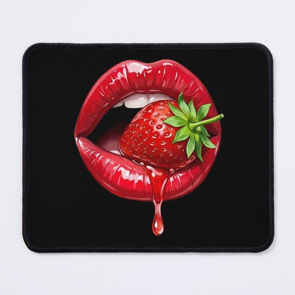 Item preview, Strawberry Lips Glamour Seduction Fruit designed and sold by FormalDehyena.