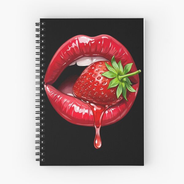 Item preview, Strawberry Lips Glamour Seduction Fruit designed and sold by FormalDehyena.