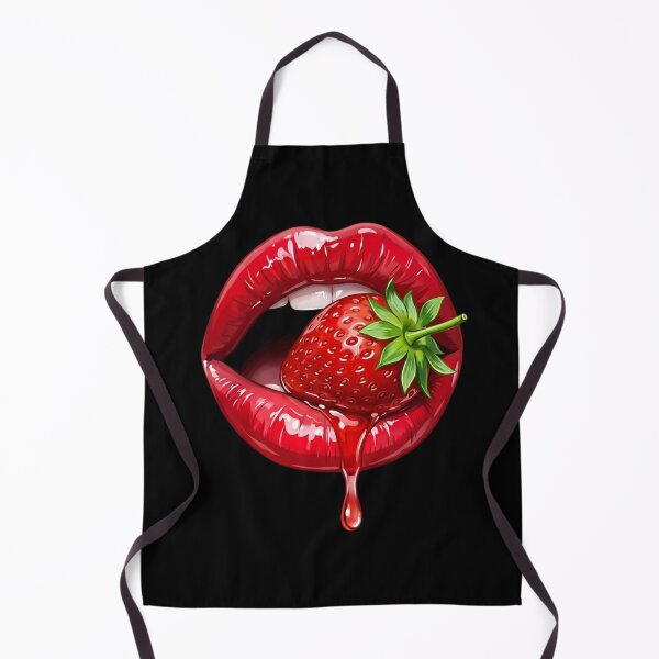 Item preview, Strawberry Lips Glamour Seduction Fruit designed and sold by FormalDehyena.