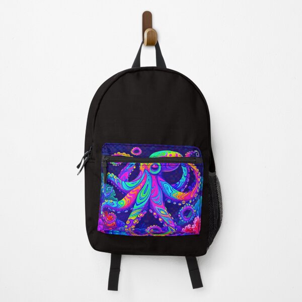 Item preview, Neon Octopus — Psychedelic Street Art Octopus designed and sold by shaang.
