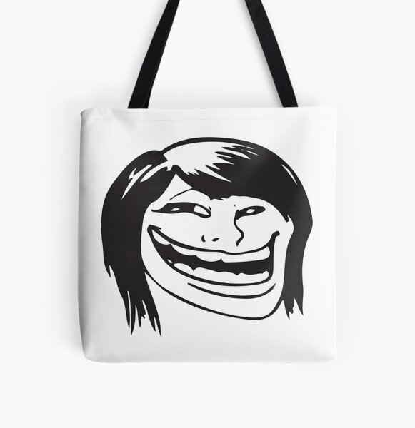 Troll Face Cuteness Overload crying emo tears Internet memes reaction face  HD HIGH QUALITY ONLINE STORE | Poster